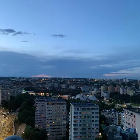 Apartmán Hanza Tower 1412 Štetín